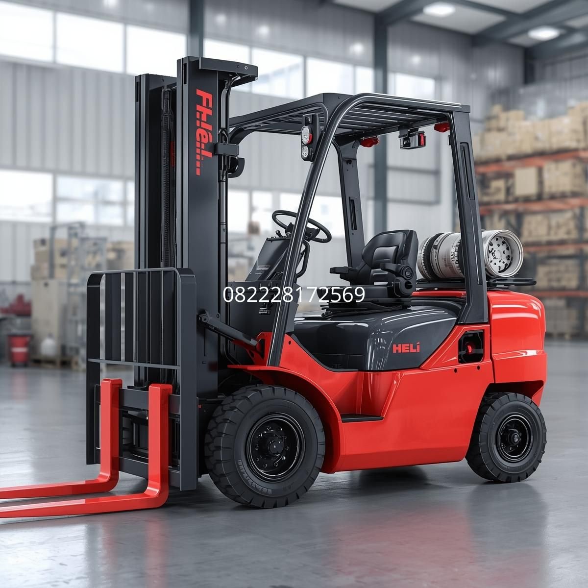 distributor heli forklift balikpapan