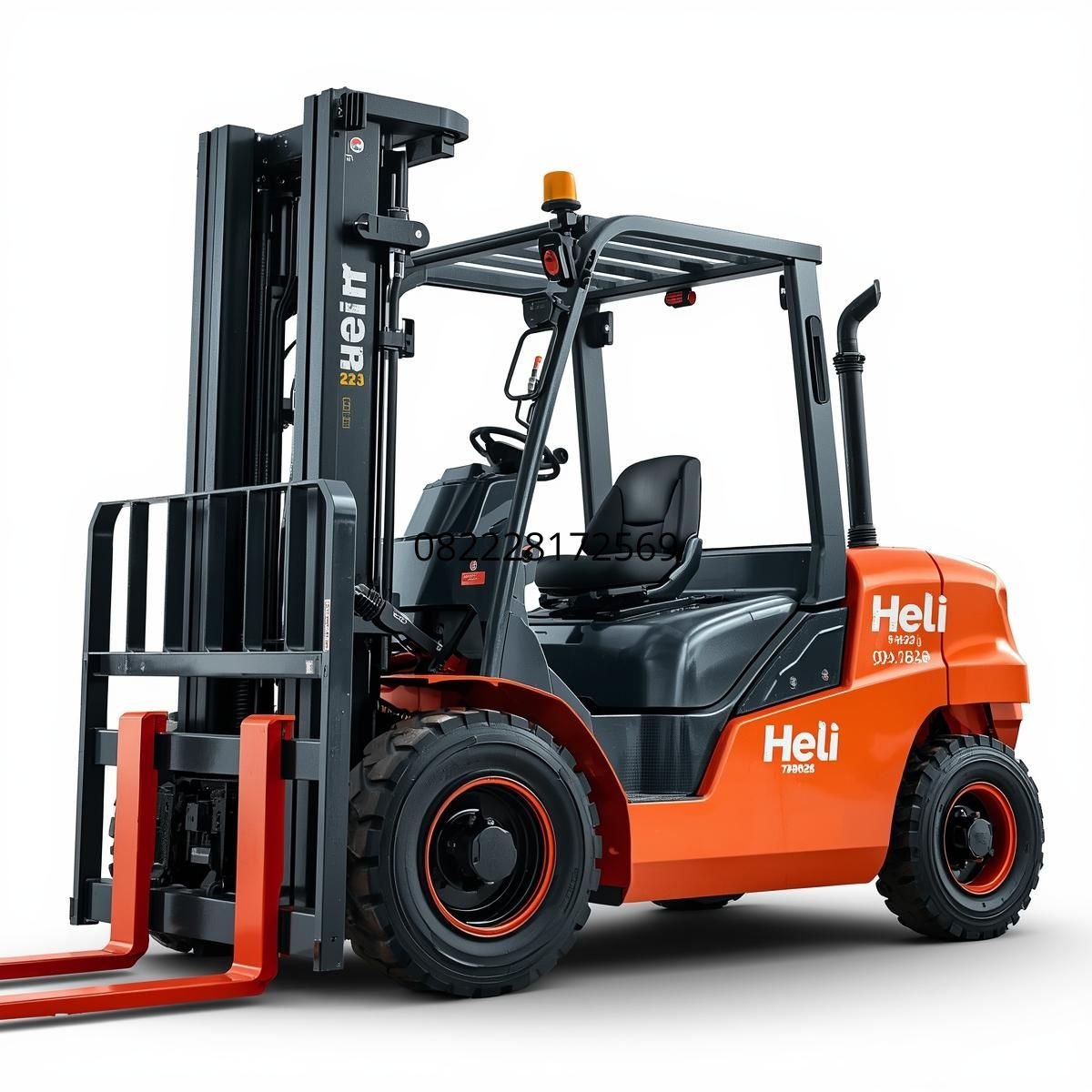 sewa heli forklift balikpapan