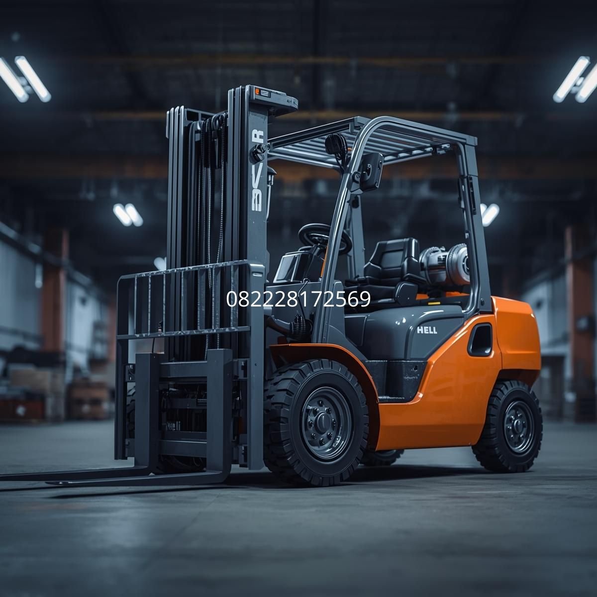 Heli forklift baru Banjarmasin