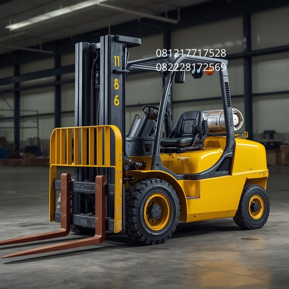 sewa forklift bulanan Jogja