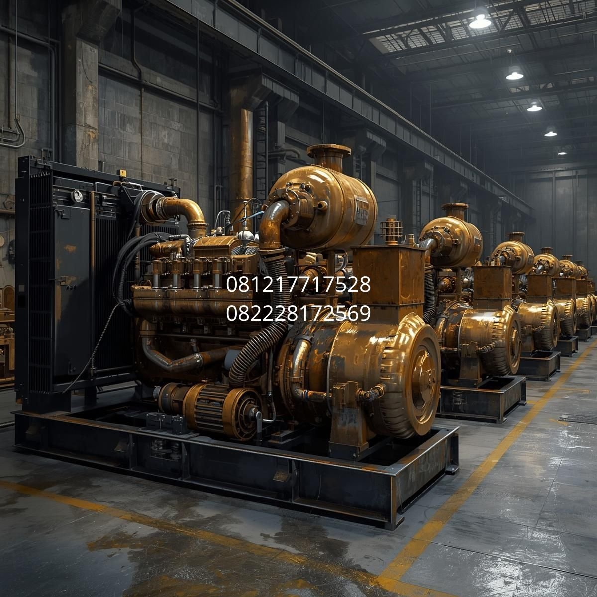 Genset Pabrik