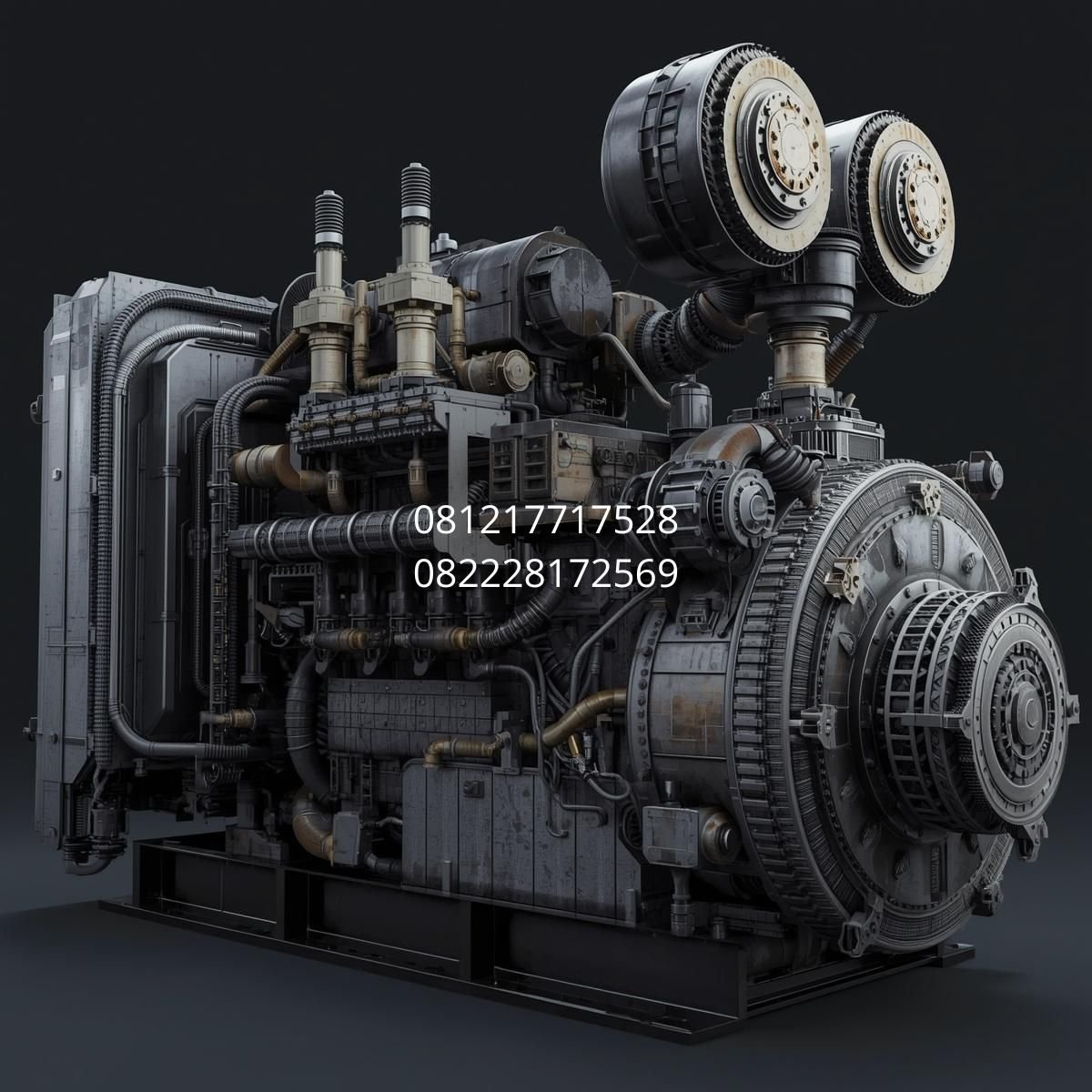 genset diesel kapasitas besar