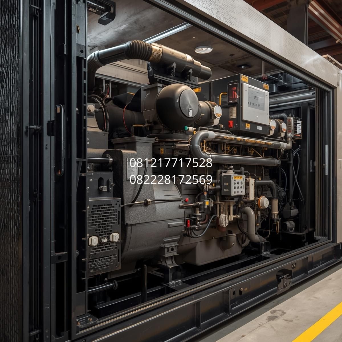 perawatan genset pabrik