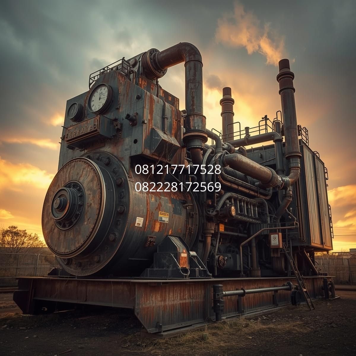 genset diesel industri Ternate