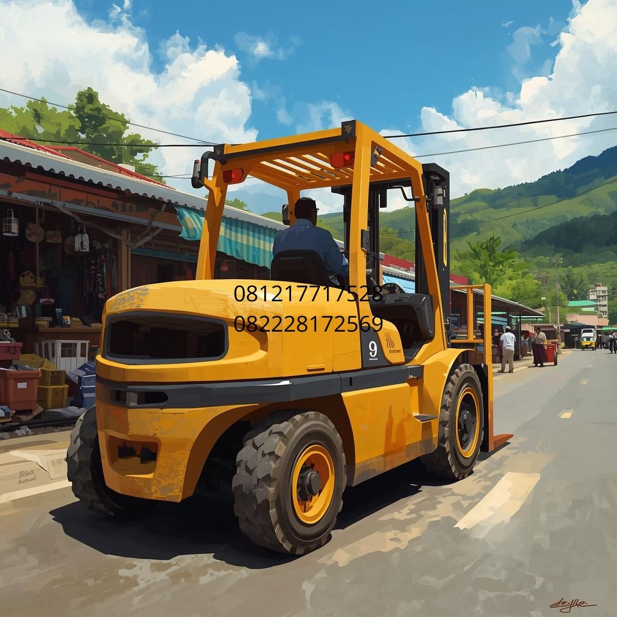 Forklift Proyek
