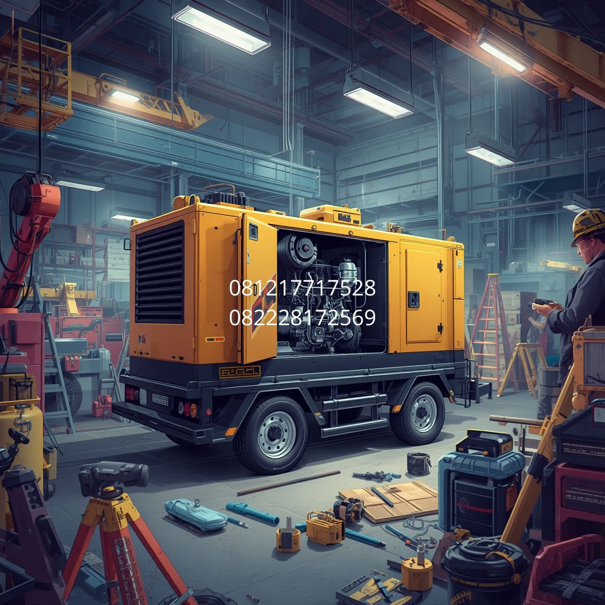genset mobile diesel