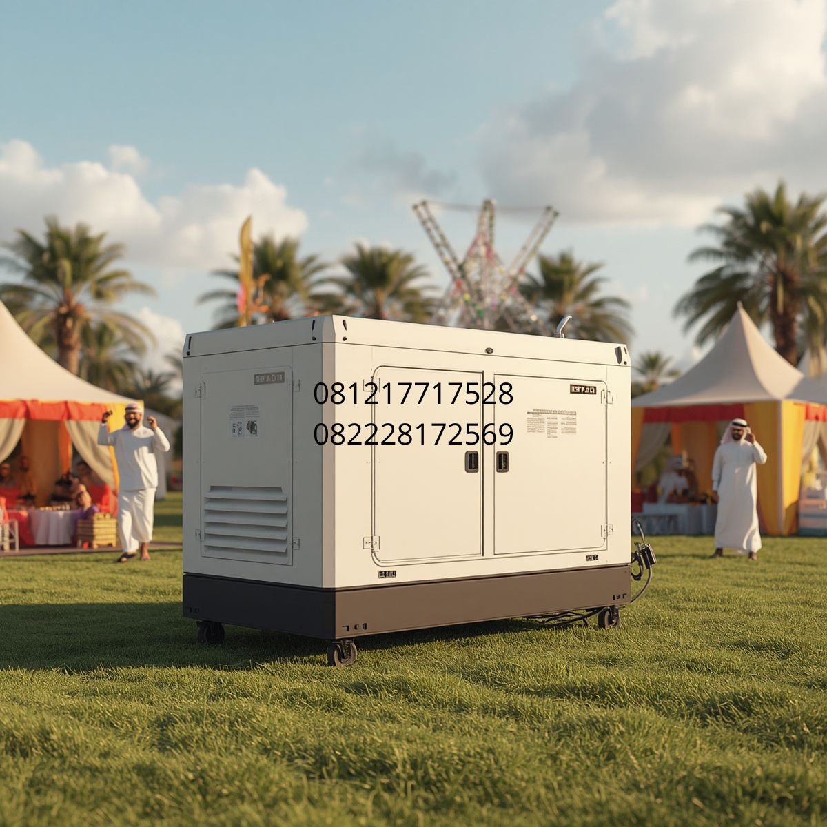 genset mobile industri