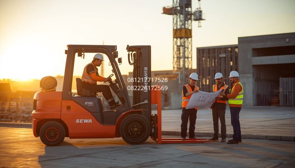 sewa forklift BSD