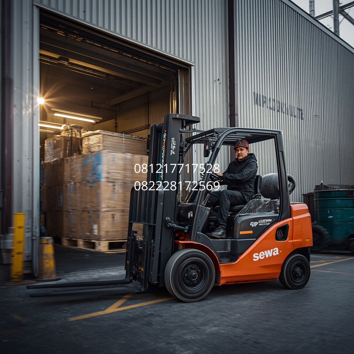 sewa forklift proyek BSD