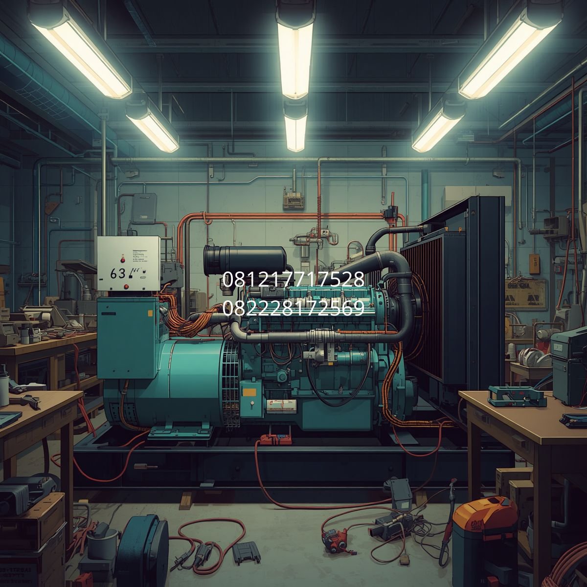 generator listrik industri