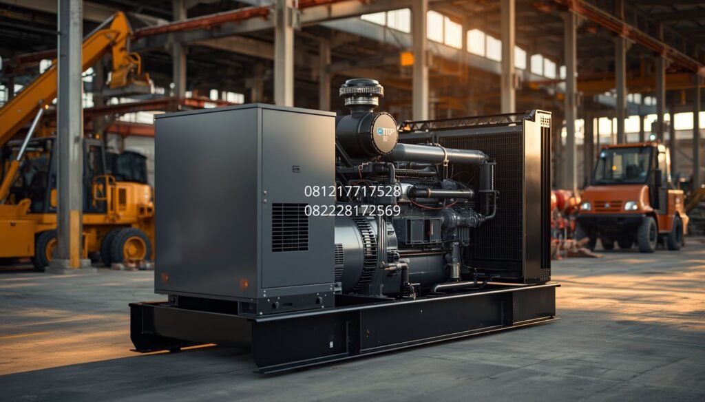generator diesel rendah suara