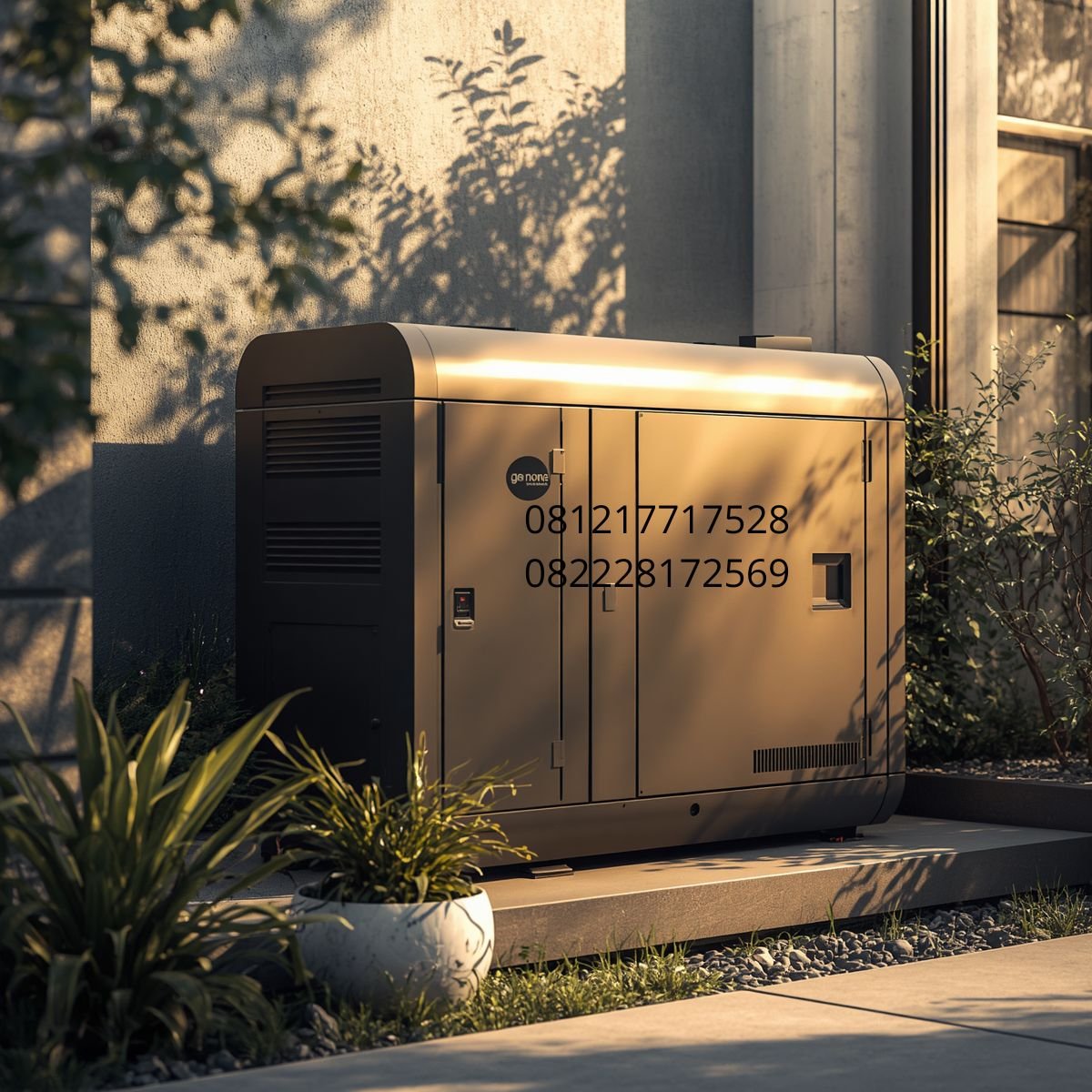 genset silent low noise