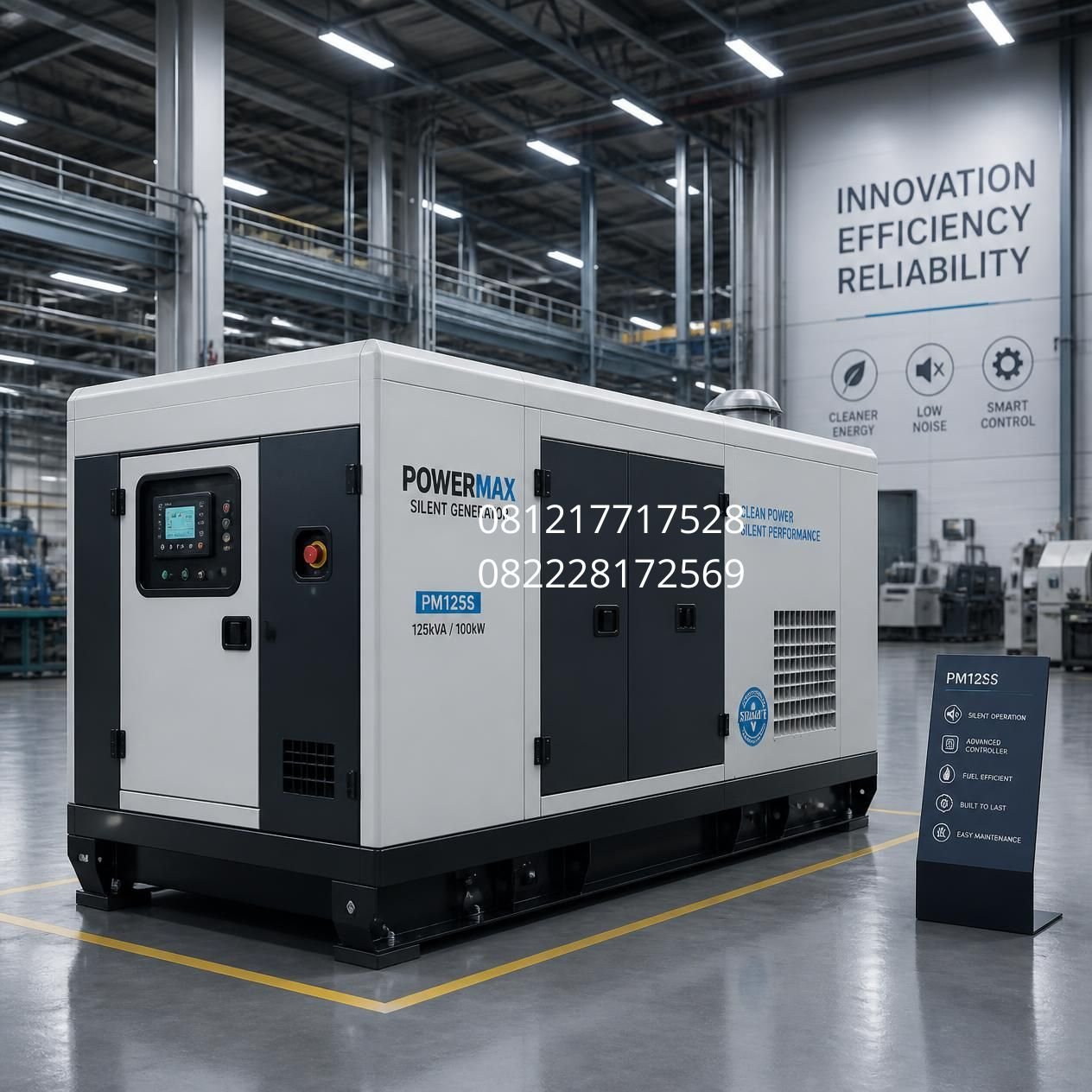 genset silent industri