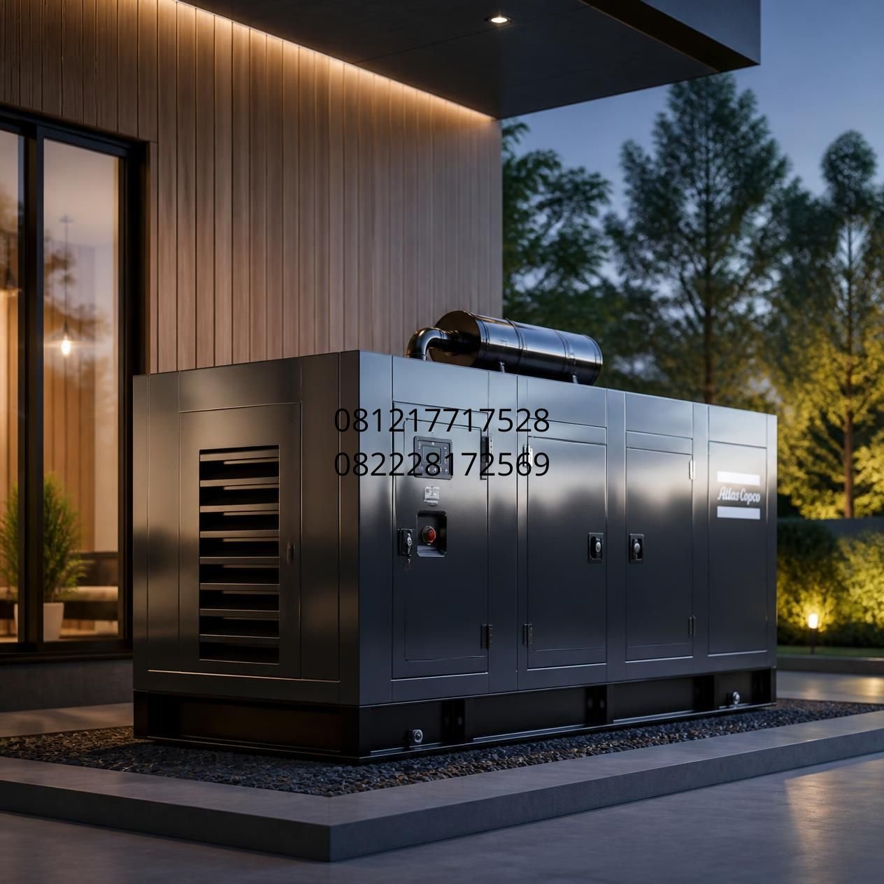 genset industri silent