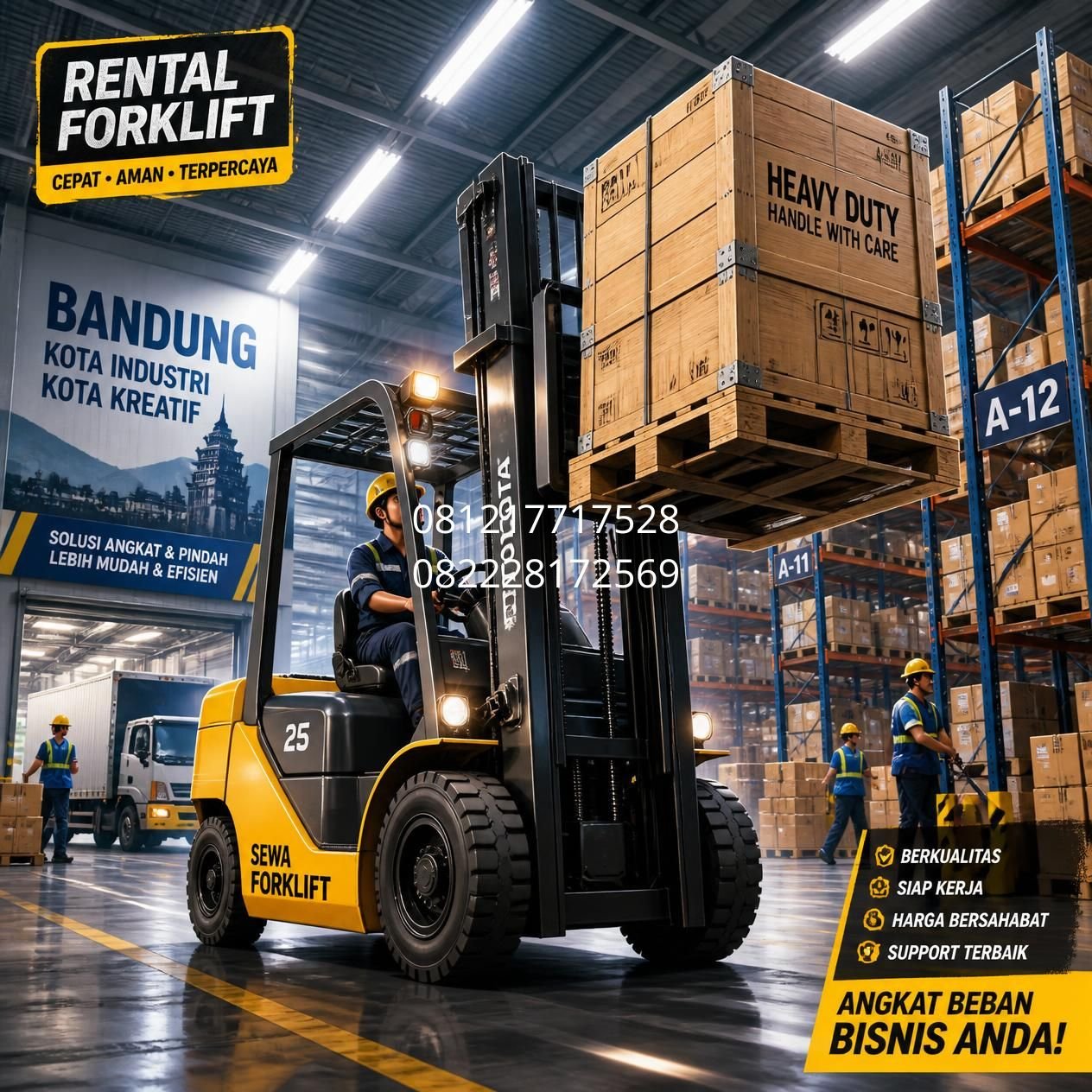 jasa forklift Bandung