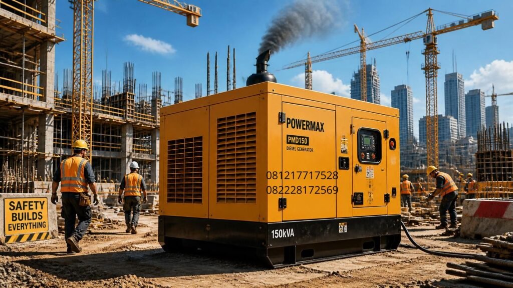 generator diesel untuk konstruksi