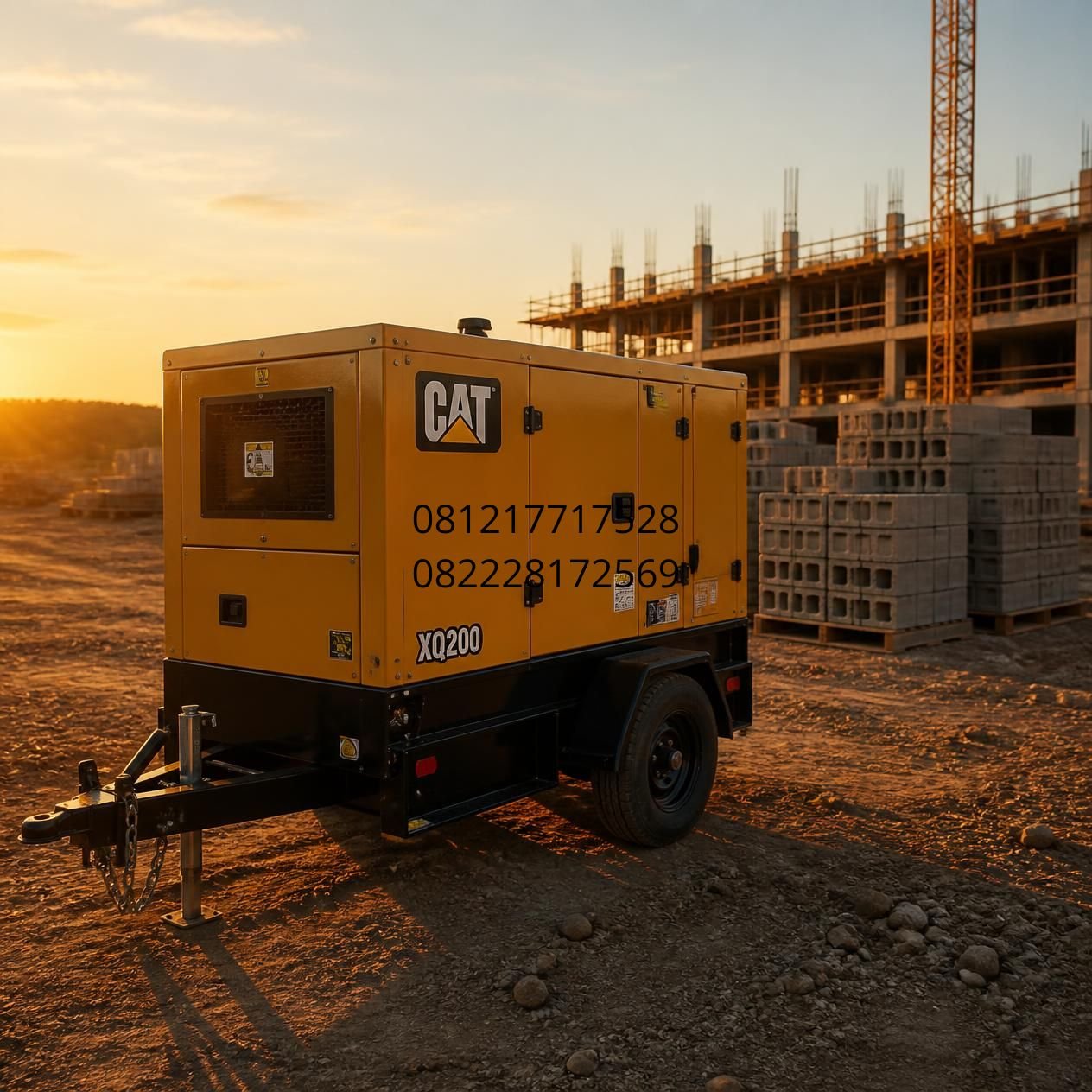 genset industri konstruksi