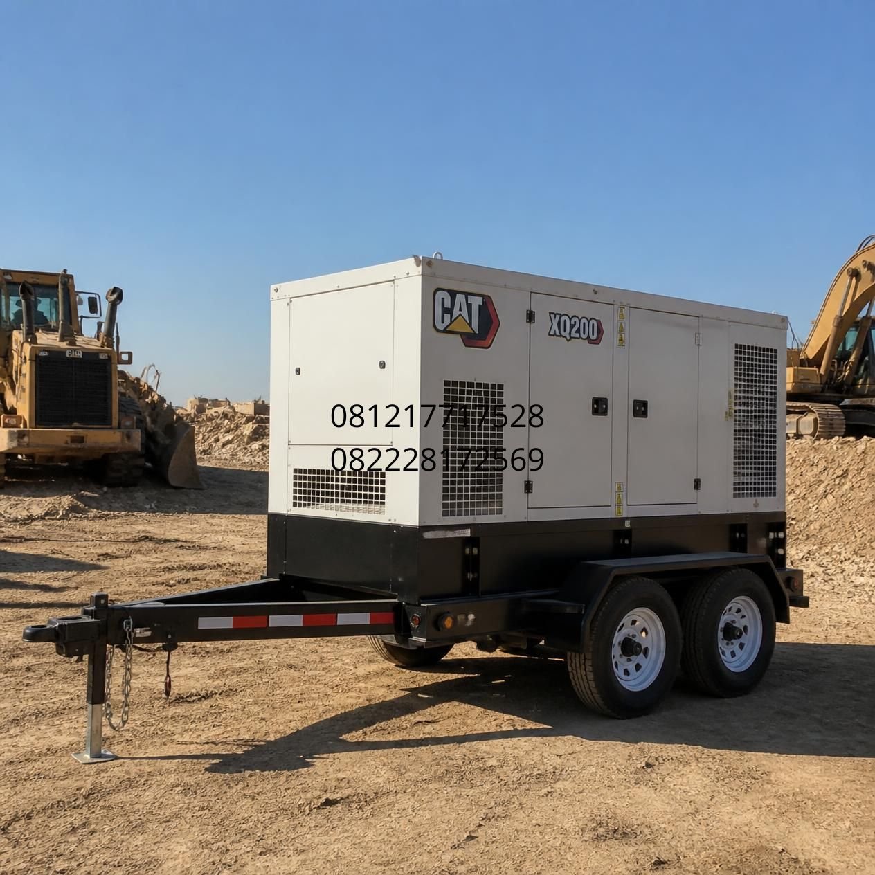 genset mobile trailer