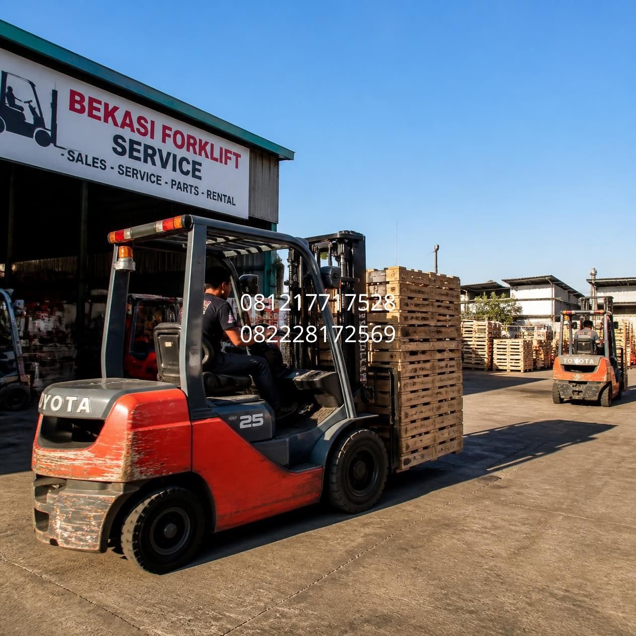 perbaikan forklift Bekasi