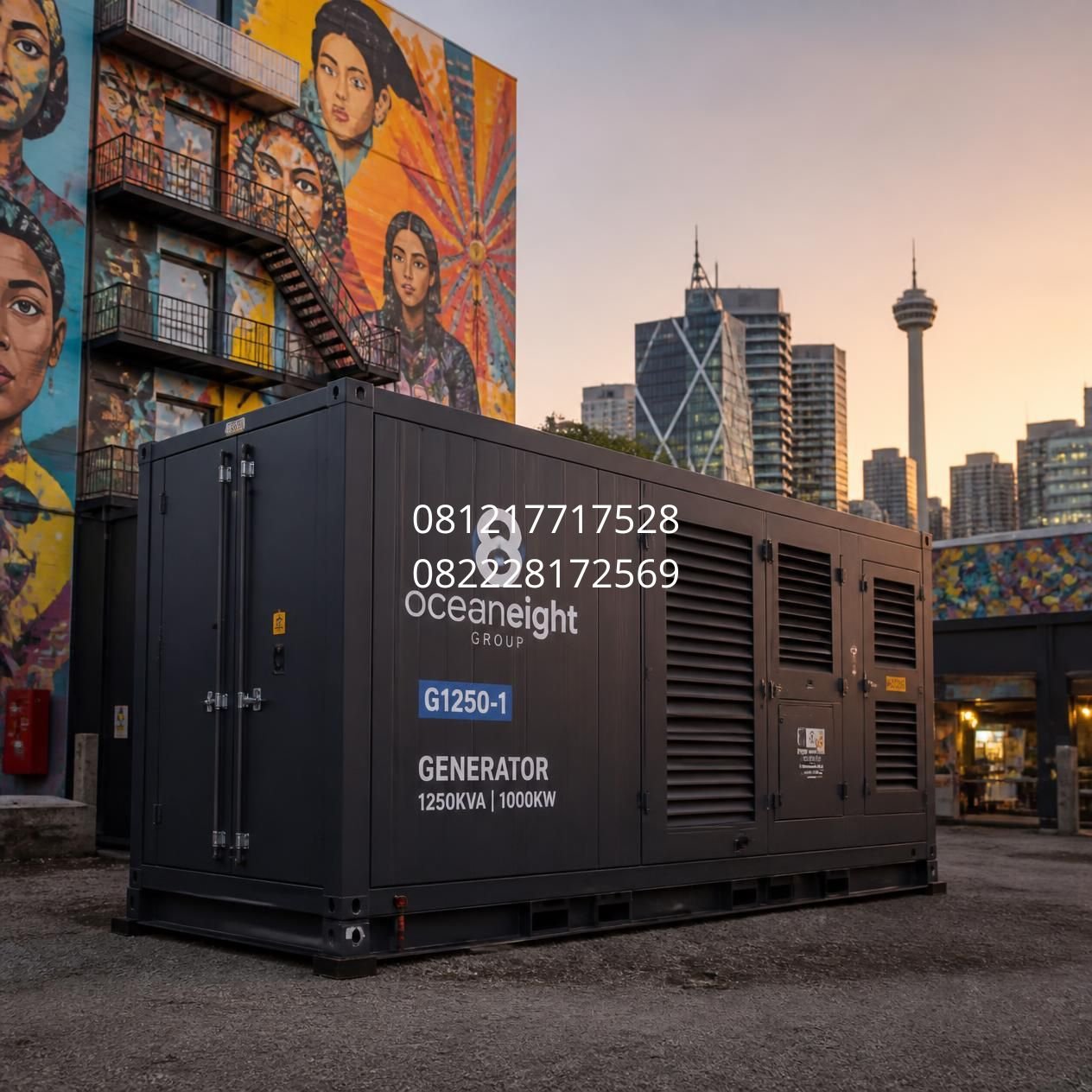 genset modular container