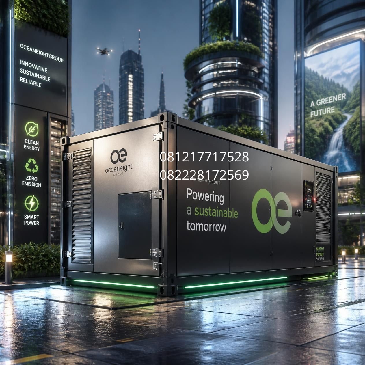 containerized modular genset