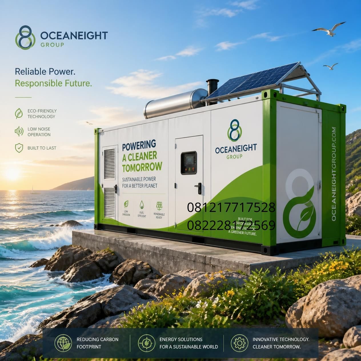 genset modular industri