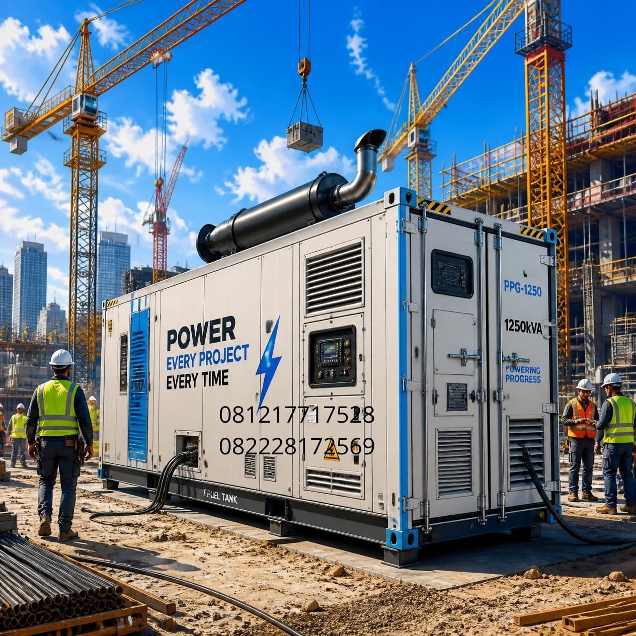 genset kontainer industrial