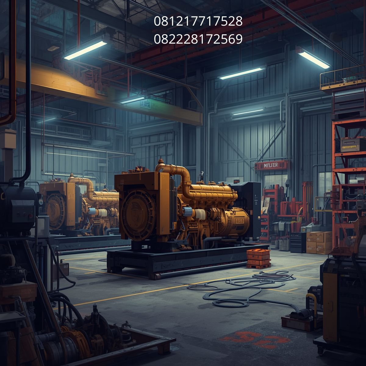 Genset Untuk Pabrik