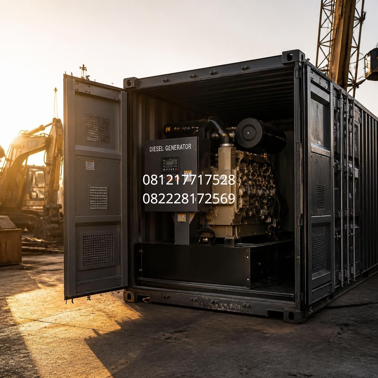 genset container Indonesia