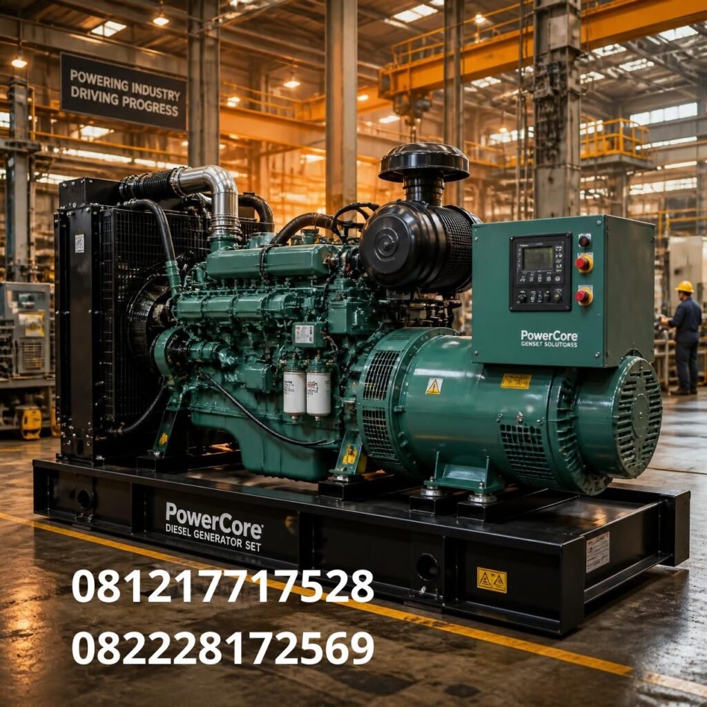 Generator listrik untuk pabrik