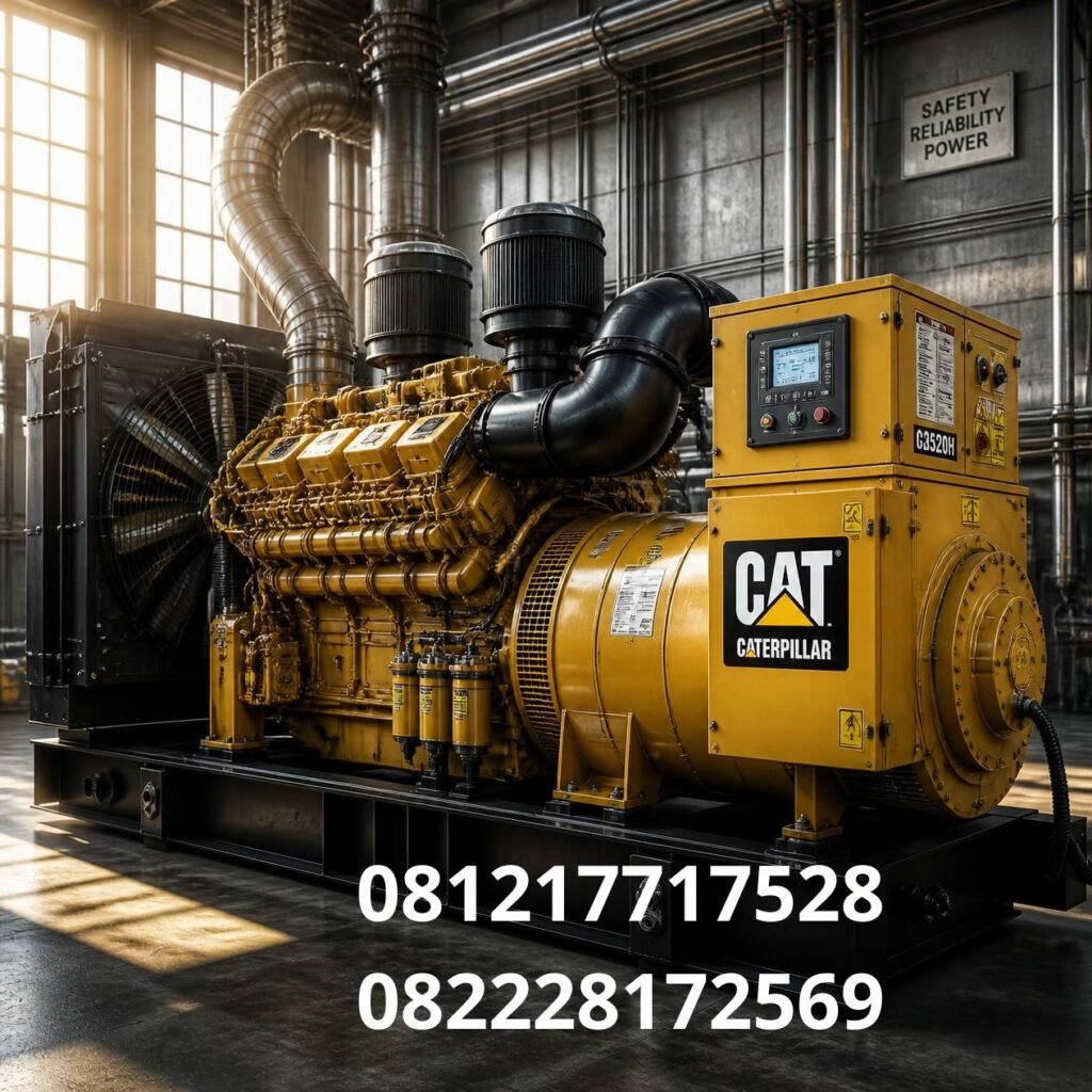 Genset diesel industri Indonesia