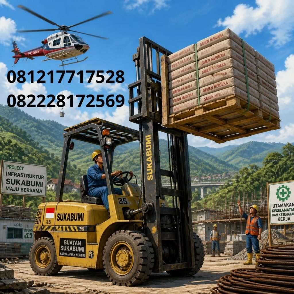 Heli forklift murah Sukabumi