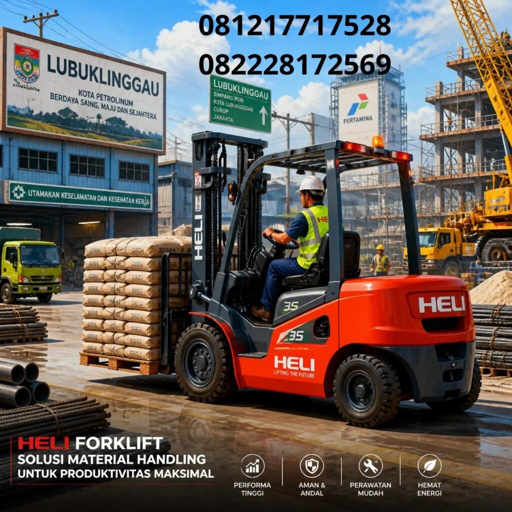 Dealer Heli Forklift Lubuklinggau