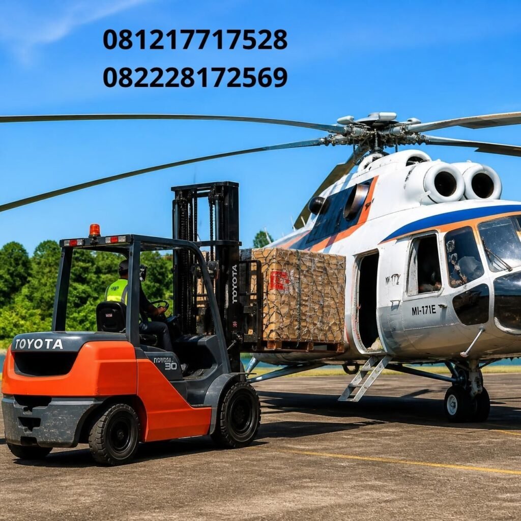 Distributor heli forklift Prabumulih