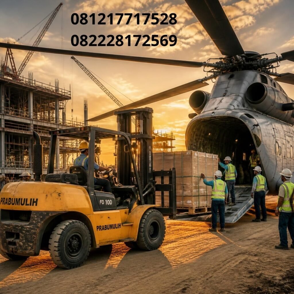 Harga heli forklift Prabumulih