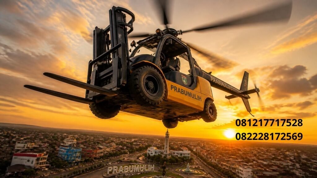 Heli forklift Prabumulih