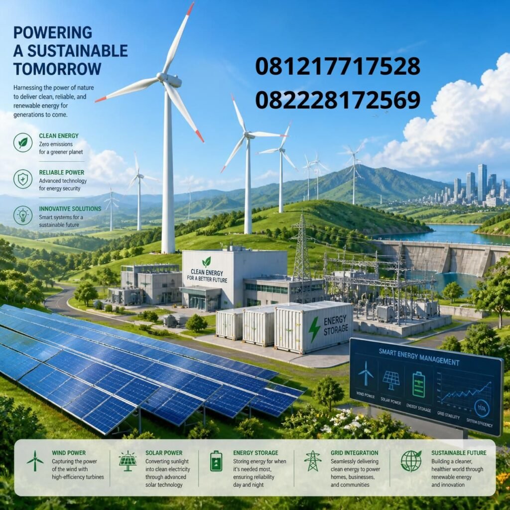 Peralatan Genset Industri