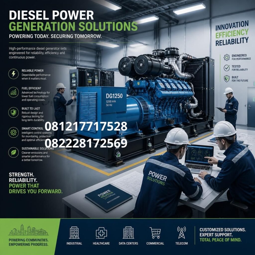 genset diesel berkualitas