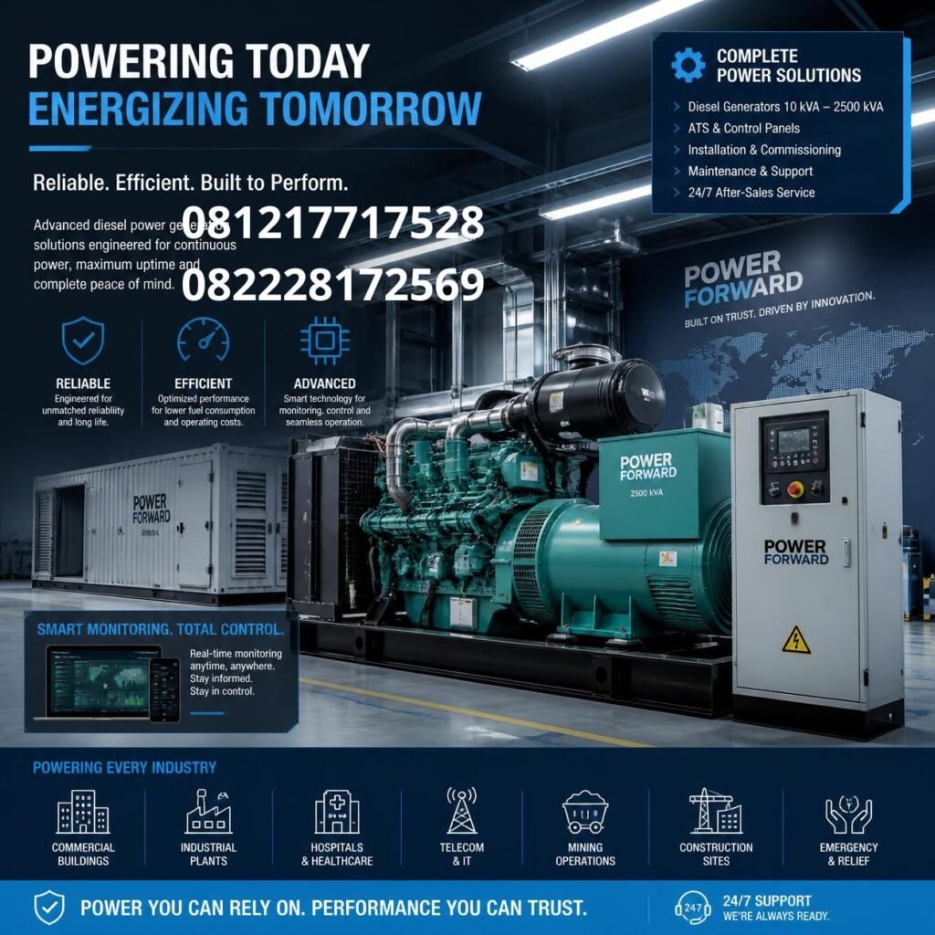 pembangkit listrik diesel Indonesia