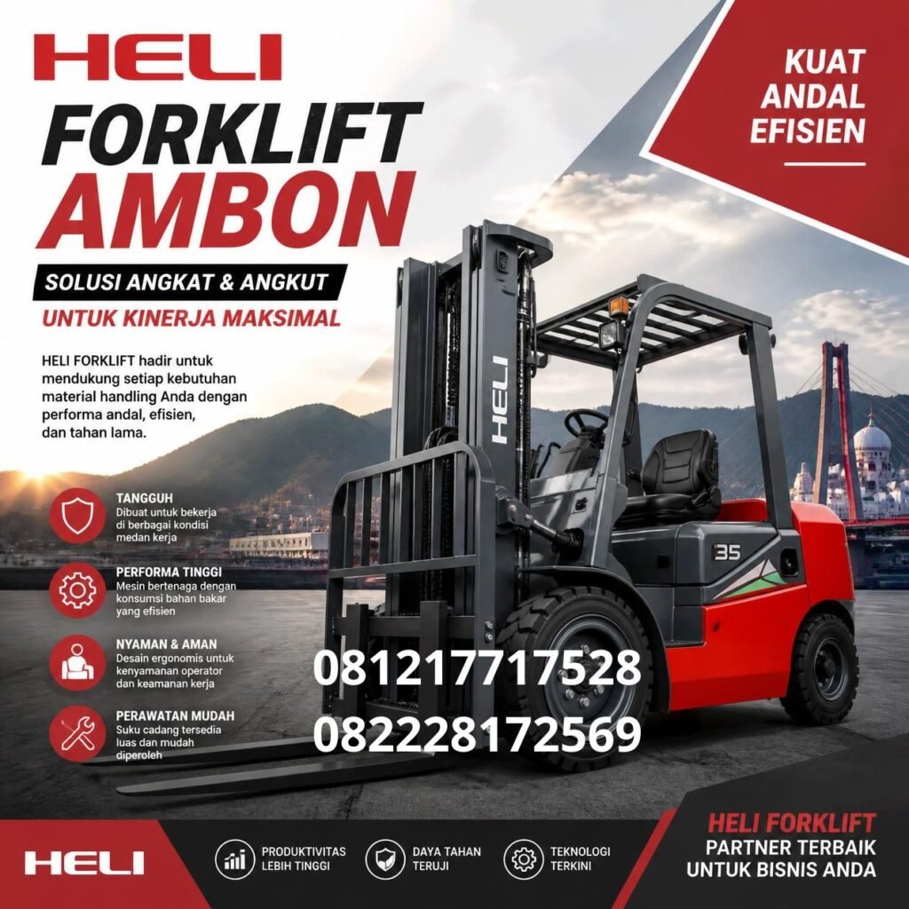 Dealer Heli Forklift Ambon