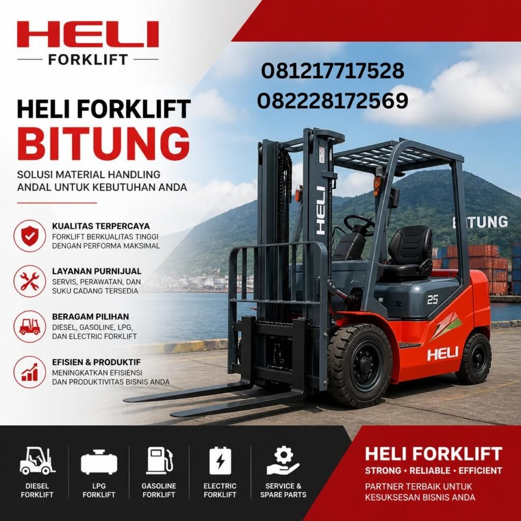 Dealer Heli Forklift Bitung