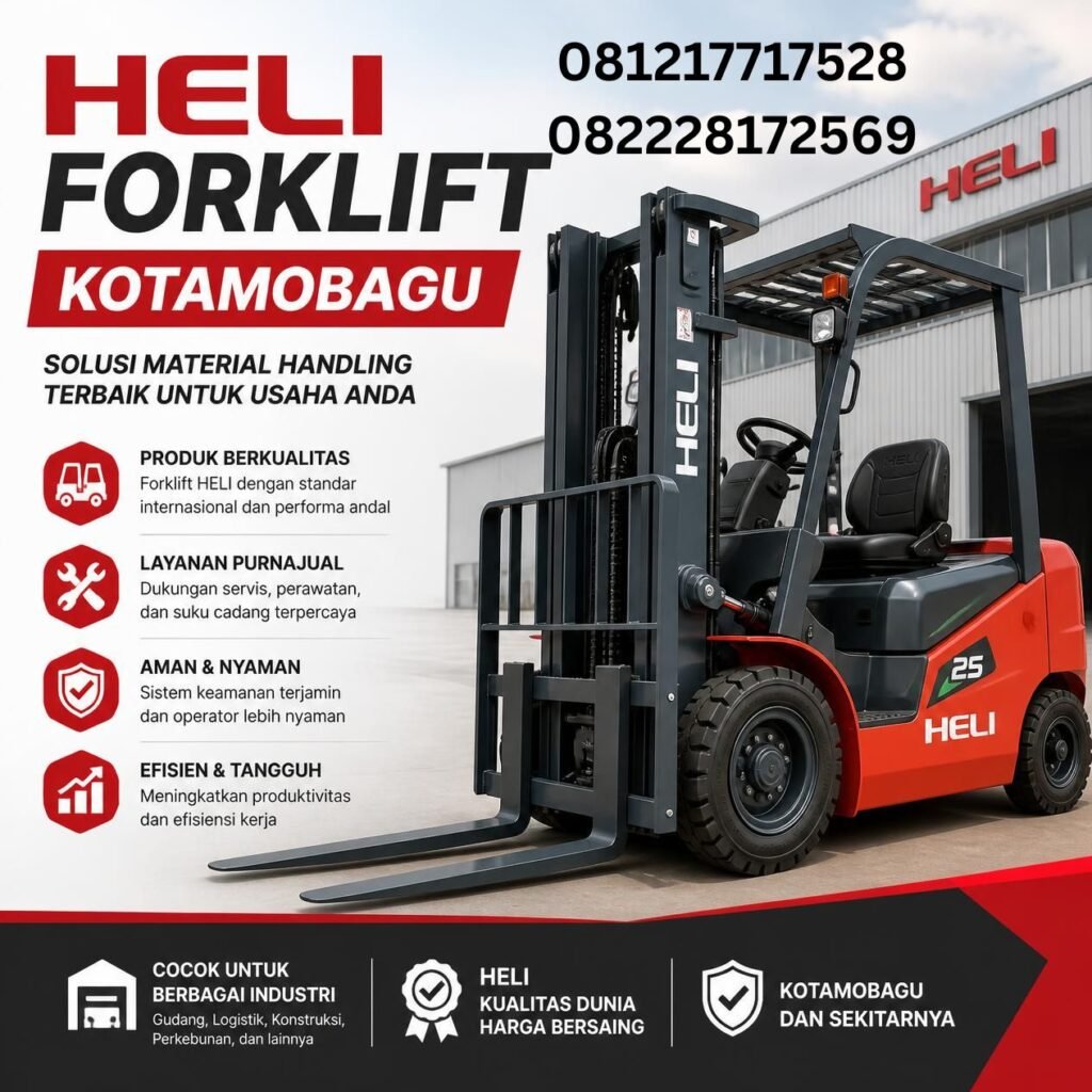Dealer Heli Forklift Kotamobagu