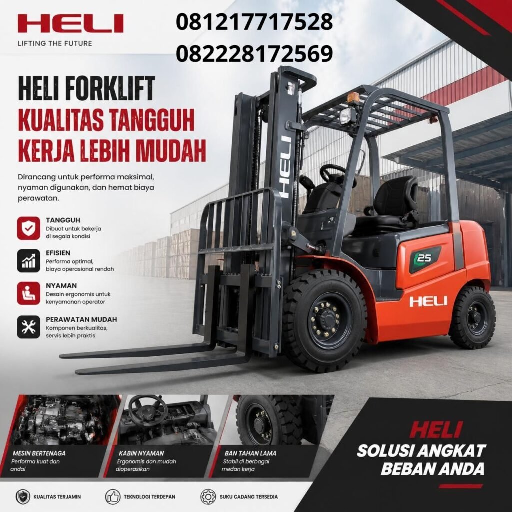 Dealer Heli Forklift Tual
