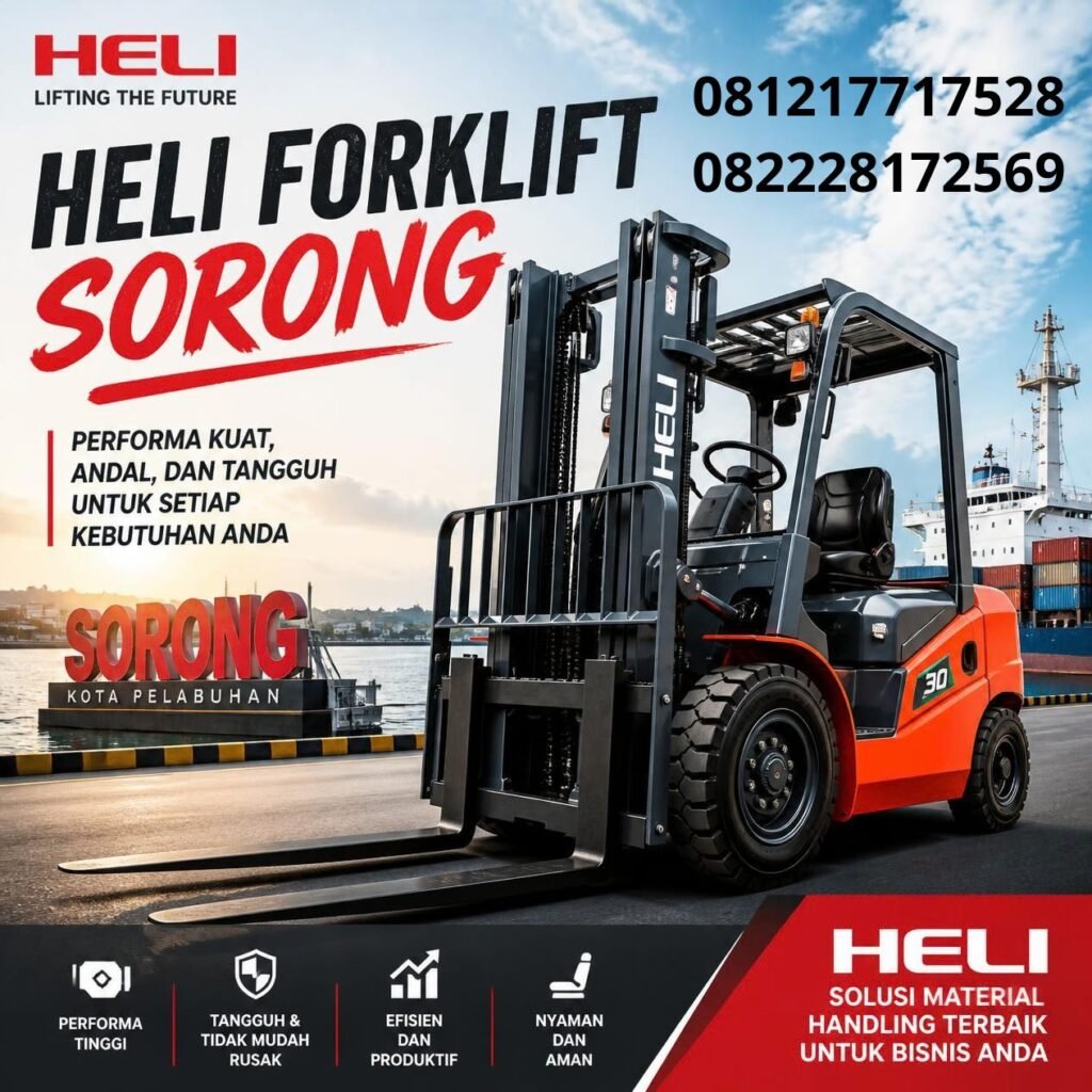 Dealer Heli forklift Sorong