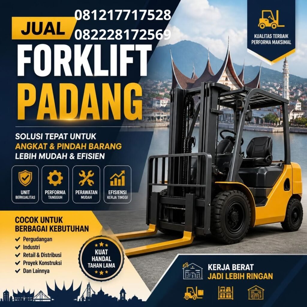 Distributor Forklift Padang