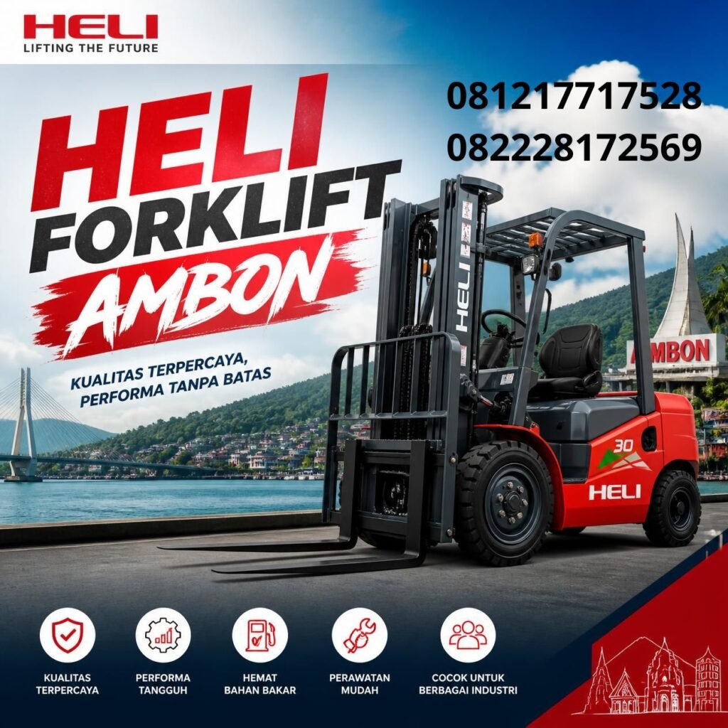 Distributor Heli Forklift Ambon