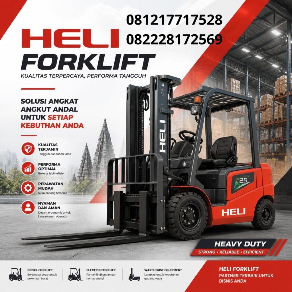 Distributor Heli Forklift Mataram