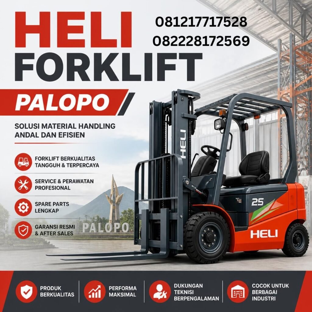 Distributor Heli Forklift Palopo