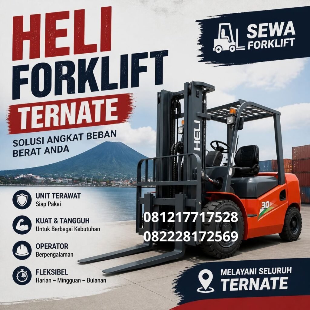 Distributor Heli Forklift Ternate