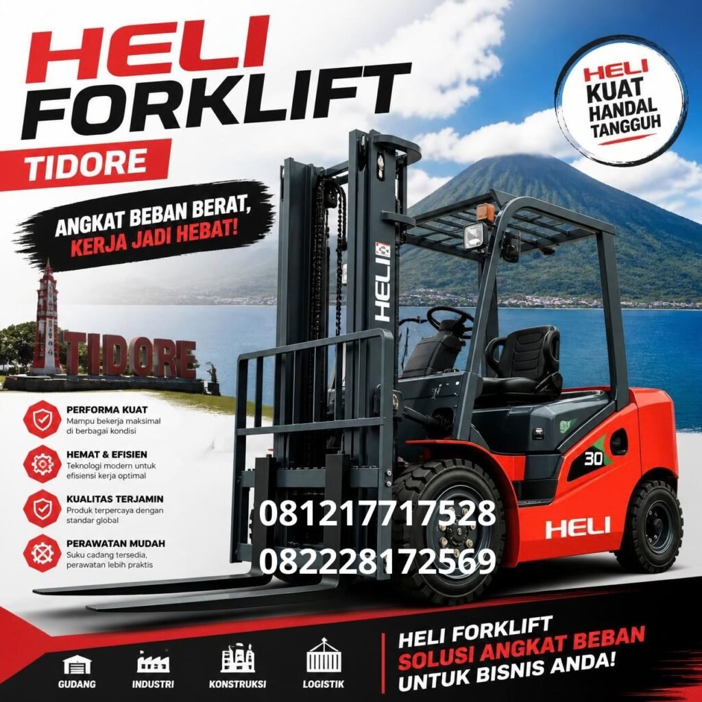 Distributor Heli Forklift Tidore